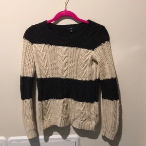 Striped Chunky Sweater